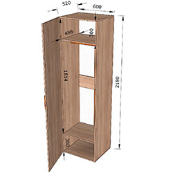 Фото Пенал для одягу SТ0012