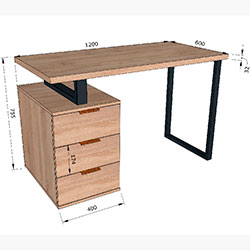 Фото Стіл типу МХ0003