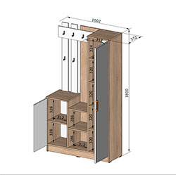 Фото Передпокій KO-0004 Корнелія
