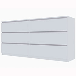 Комод Брайт 1500 Білий