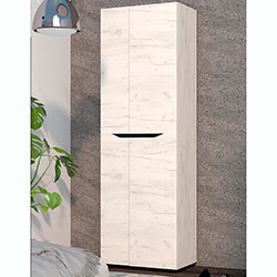 Фото Шафа Аякс 650 Дуб Крафт Білий