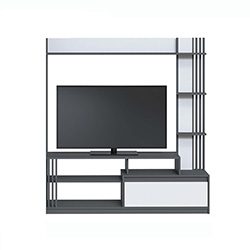 Гірка Брайт Антрацит + Білий