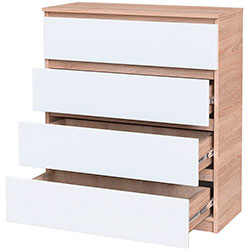 Фото Комод Брайт 900 Дуб Сонома + Білий