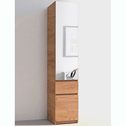 Фото Шафа Брайт 400х520х2000 Дуб Крафт Золотий