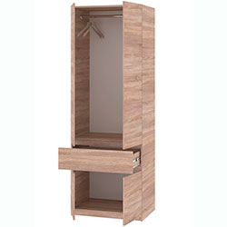 Фото Шафа Брайт 800х520х2000 Дуб Сонома