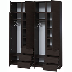 Фото Шафа Брайт 2000х520х2400 Венге Магія