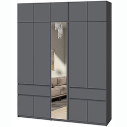 Фото Шафа Брайт 2021х520х2400 Антрацит