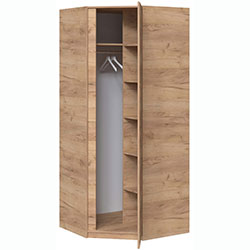 Фото Шафа кутова Брайт 850 Дуб Крафт Золотий