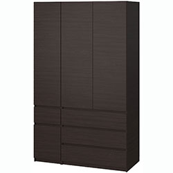 Шафа Брайт 1300х520х2000 Венге Магія