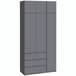 Шафа Брайт 1200х520х2400 Антрацит