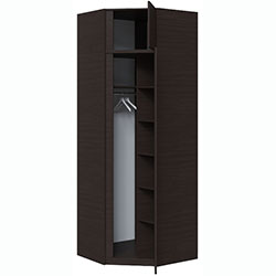 Фото Шафа кутова Брайт 850х850х2400 Венге Магія