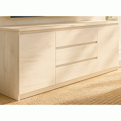 Комод Брайт 1800 Дуб Крафт Білий