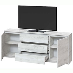 Фото Комод Брайт 1800 Дуб Крафт Білий