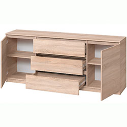 Фото Комод Брайт 1800 Дуб Сонома