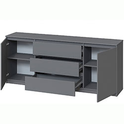 Фото Комод Брайт 1800 Антрацит