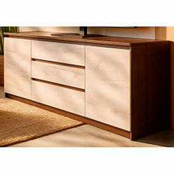 Комод Брайт 1800 Венге + Дуб Крафт Білий