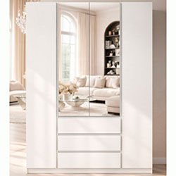 Фото Шафа Брайт 1640х520х2000 Німфеа Альба