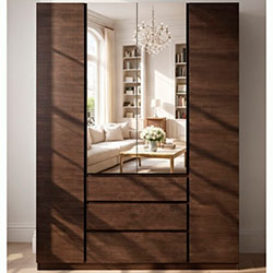 Шафа Брайт 1640х520х2000 Венге Магія