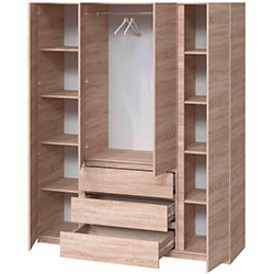 Фото Шафа Брайт 1640х520х2000 Дуб Сонома