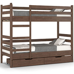 Фото Ліжко двоярусне Тоні Бук Горіх Світлий