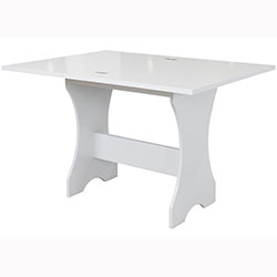 Фото Стіл ДСП кутика кухонного Білий