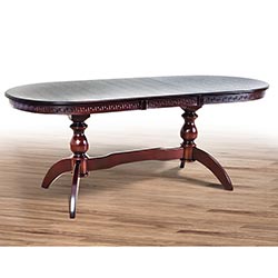 Фото Стіл обідній Оскар Версаче Престиж Горіх Темний