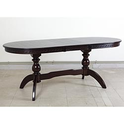 Фото Стіл обідній Оскар Версаче Престиж Горіх Темний