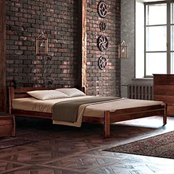 Ліжко Ольга Елегант 180х200 Каштан