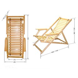Фото Шезлонг Пікнік