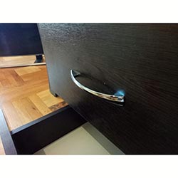 Фото Вітрина ТВ-4 Флеш Венге Темний