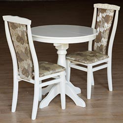 Фото Стіл обідній Чумак-2 Карпати Слонова Кістка