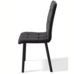 Фото Стілець Трініті Фіджі Чорний + Чорний Fly2230