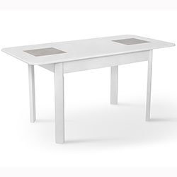 Фото Стіл обідній Бостон Ультра Білий