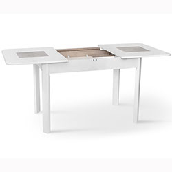 Фото Стіл обідній Бостон Ультра Білий