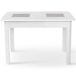 Фото Стіл обідній Бостон Ультра Білий