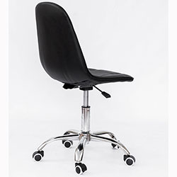 Фото Стілець комп’ютерний Марсель Office Шкірзамінник Чорний