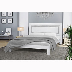 Фото Ліжко Пандора Артеміда 160х200 Білий