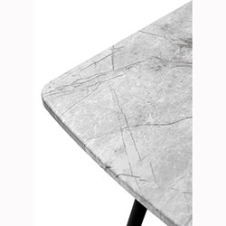 Фото Стіл обідній Соло Фіджі Чорний + Базальт