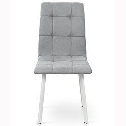 Фото Стілець Трініті Фіджі Білий + Світло-Сірий Аляска 08