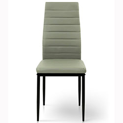 Фото Стілець Ріо Grace Чорний + Світло-Сірий