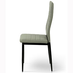 Фото Стілець Ріо Grace Чорний + Світло-Сірий