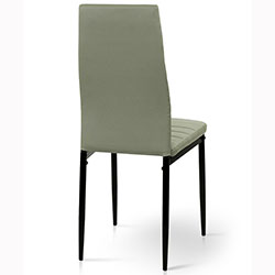 Фото Стілець Ріо Grace Чорний + Світло-Сірий