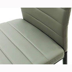 Фото Стілець Ріо Grace Чорний + Світло-Сірий