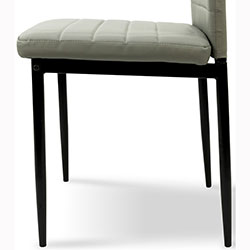 Фото Стілець Ріо Grace Чорний + Світло-Сірий