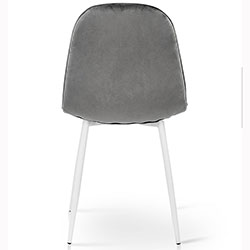 Фото Стілець Марс Grace Білий + Сірий