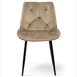 Фото Стілець Прадо Grace Чорний + Мокрий Пісок