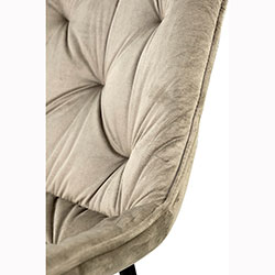 Фото Стілець Прадо Grace Чорний + Мокрий Пісок