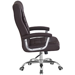 Фото Стілець комп’ютерний Турбо Office Коричневий