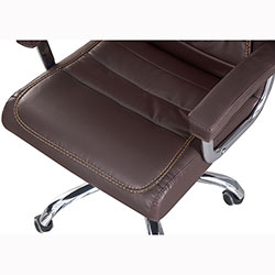 Фото Стілець комп’ютерний Турбо Office Коричневий