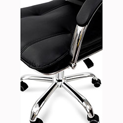 Фото Стілець комп’ютерний Клік Office Чорний